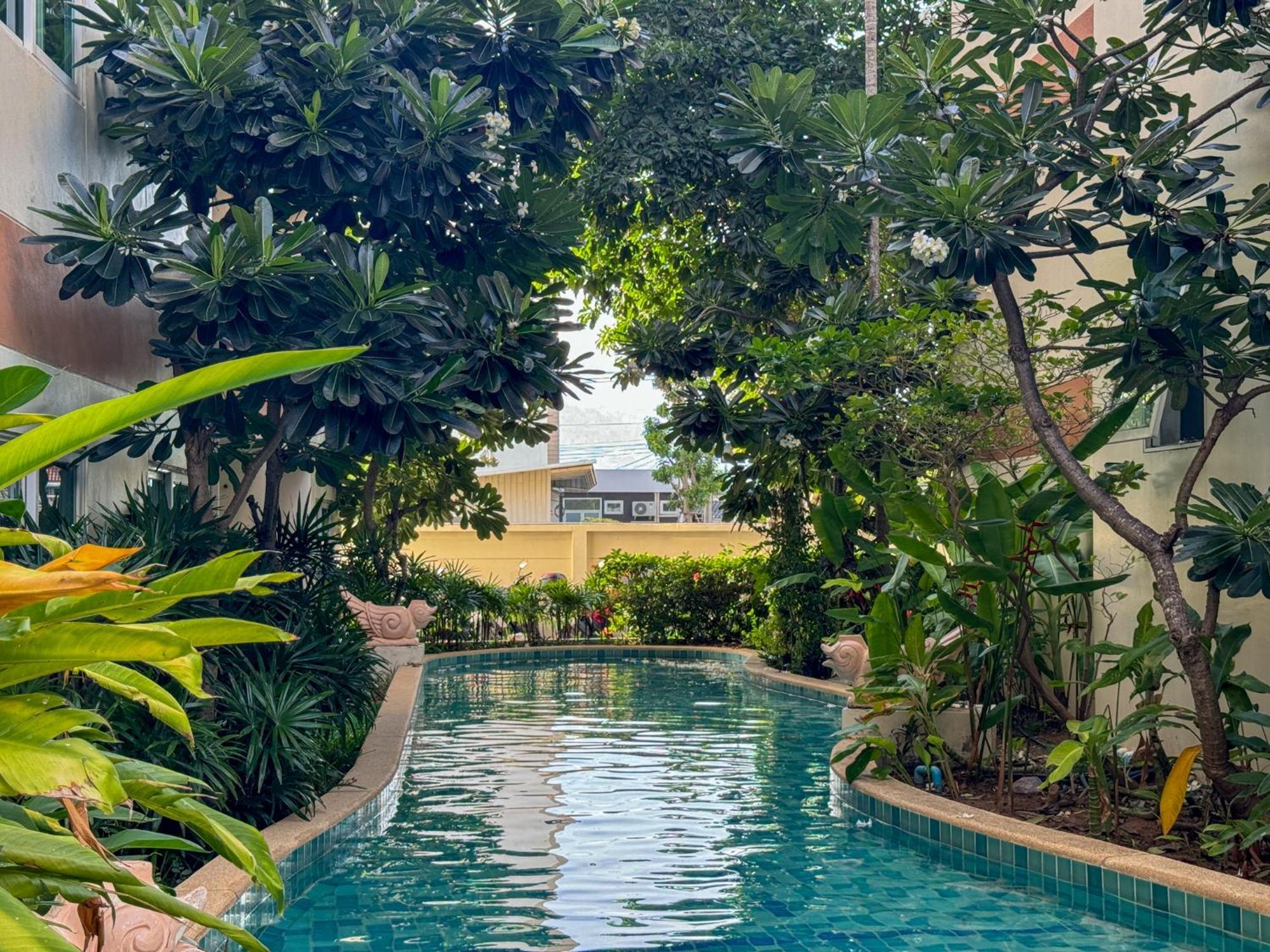 卧室直达泳池 全网最低价 到中天海滩5分钟 Jomtien Beach Buitenkant foto